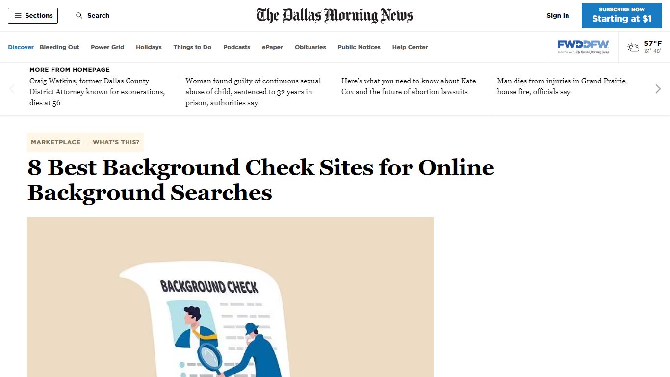 8 Best Background Check Sites for Online Background Searches - Dallas News